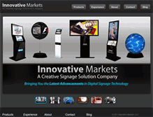 Tablet Screenshot of innovative-markets.com